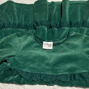 Hanna Andersson Green Kids Casual Dress